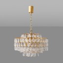 Gaetano Sciolari - Sciolari 6 Tiers Chrystal Faceted Chandelier